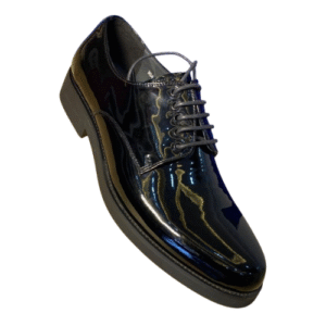 The Chunky Patent Derby (Black High-Gloss)